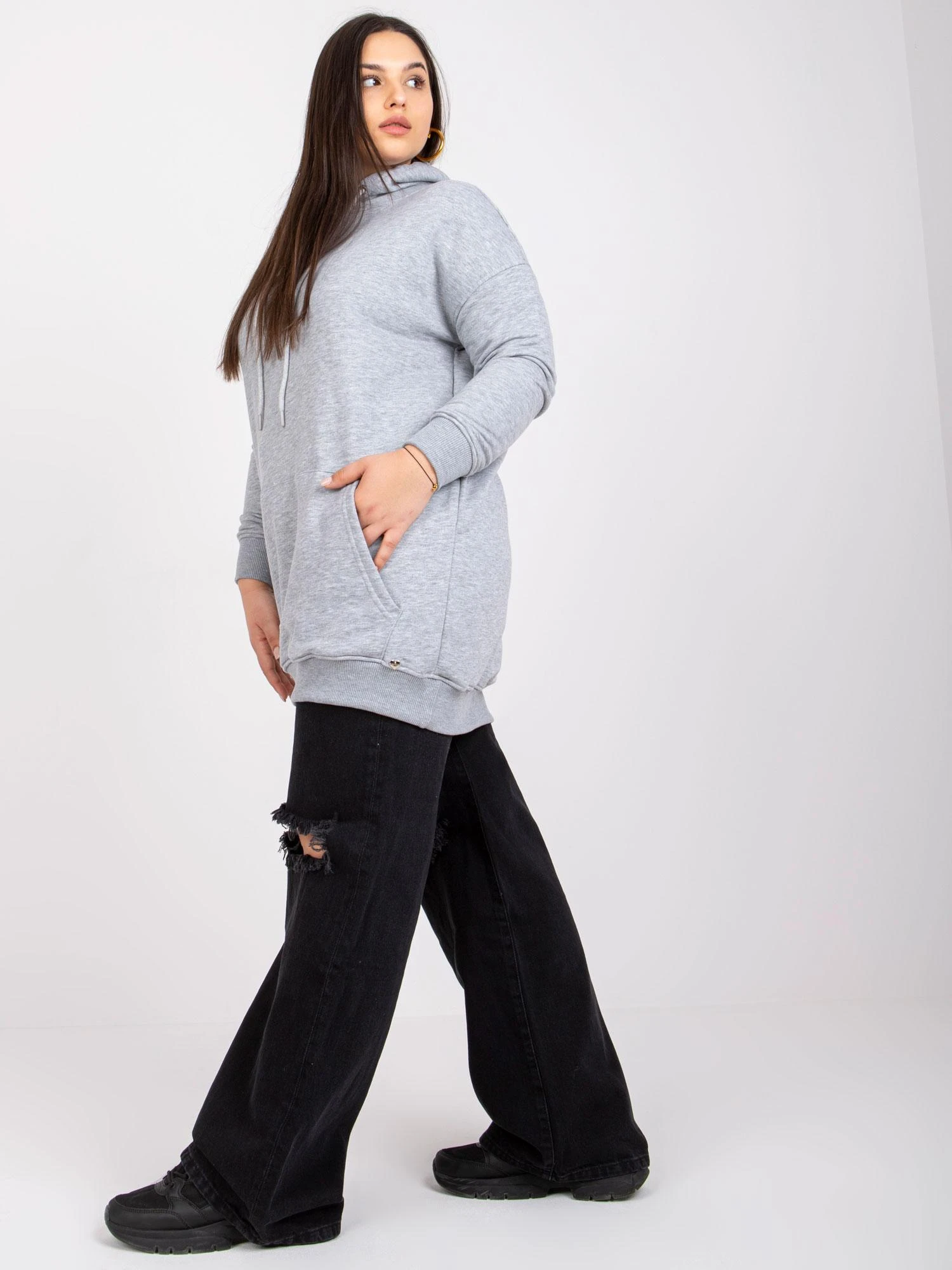 Basic Feel Good Megztinis-RV-BL-6338.19X-pilkas
