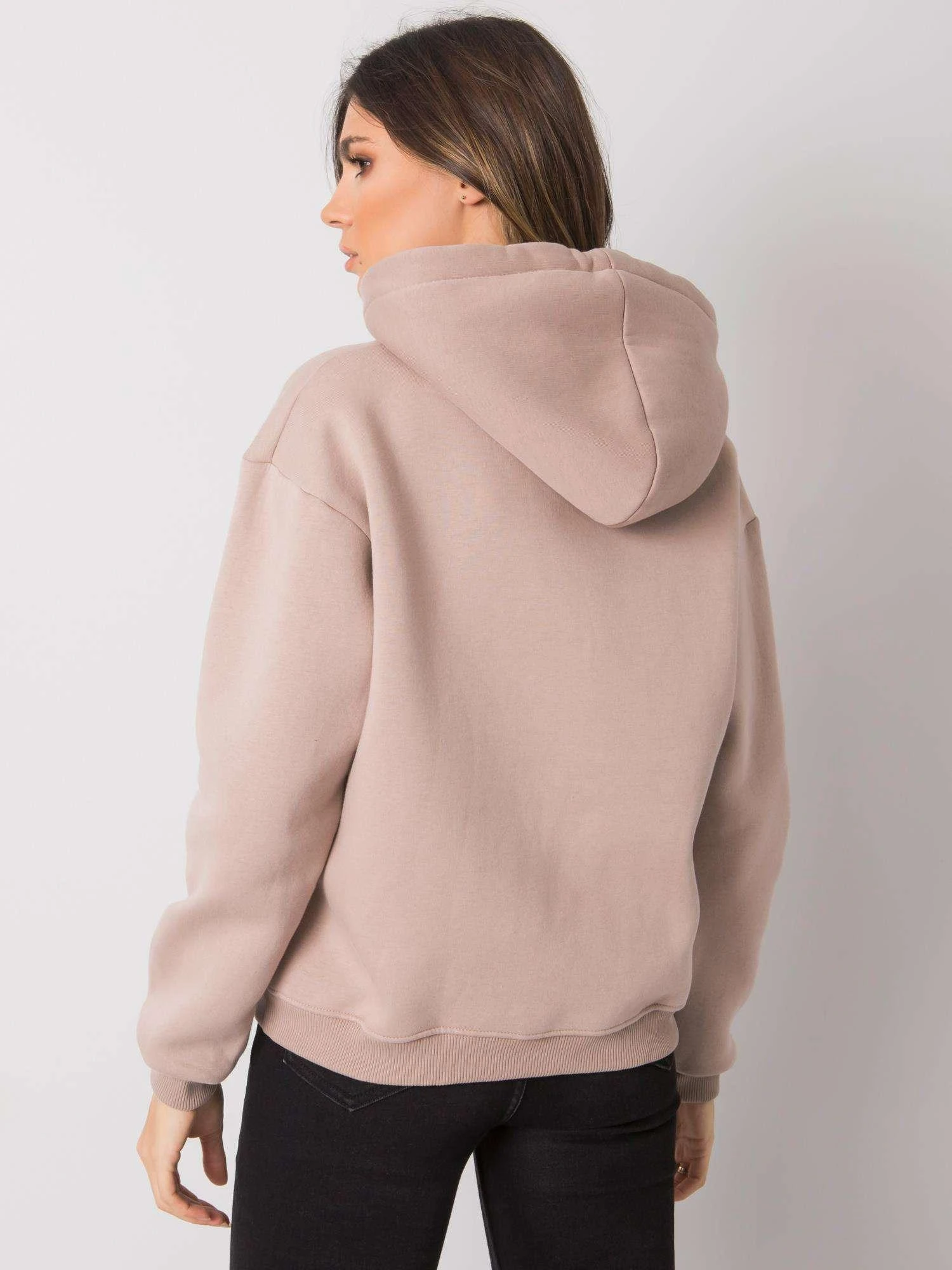 Basic Feel Good Megztinis-RV-BL-7306.41-tamsiai smėlio spalvos
