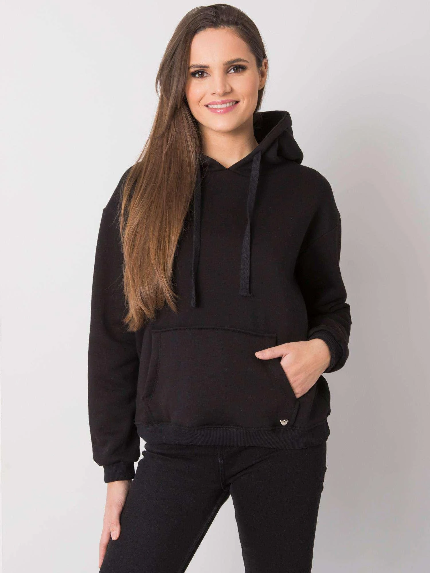 Basic Feel Good Megztinis-RV-BL-7306.41-juodas
