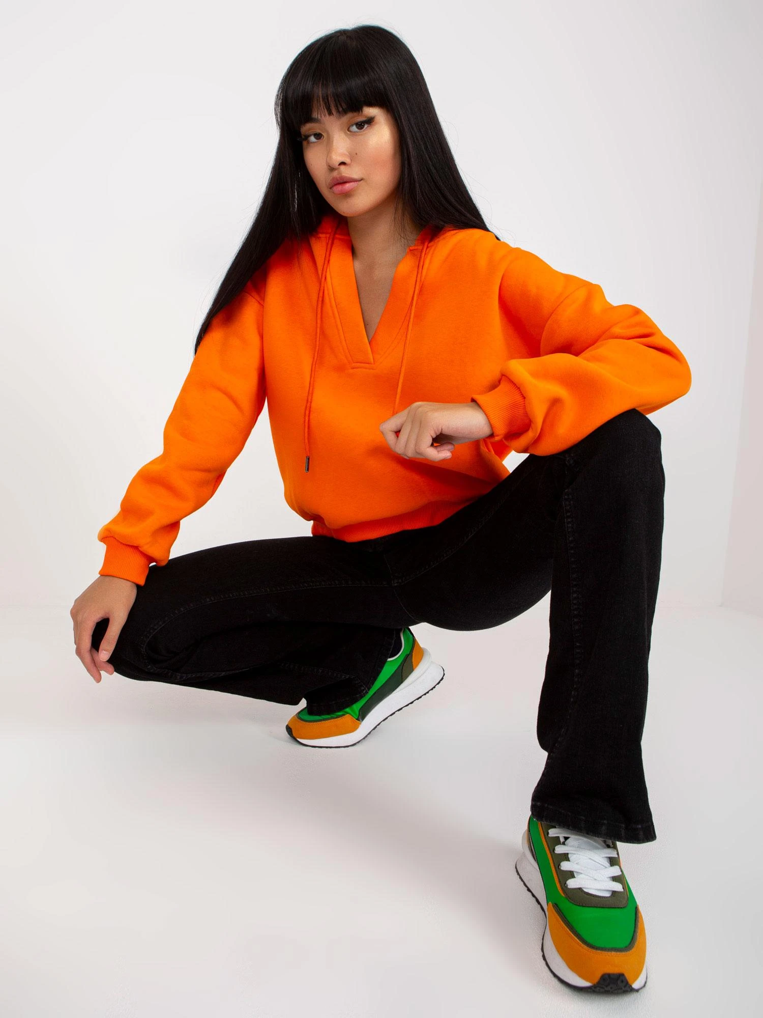 Basic Feel Good Megztinis-RV-BL-7998.71P-oranžinė
