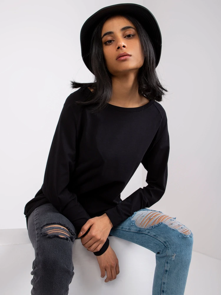 Basic Feel Good Bluza-RV-BZ-5228.16-juoda