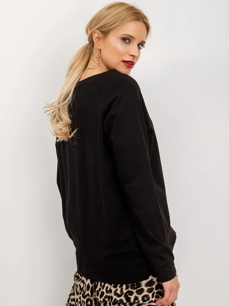 Basic Feel Good Bluza-RV-BZ-5228.16-juoda
