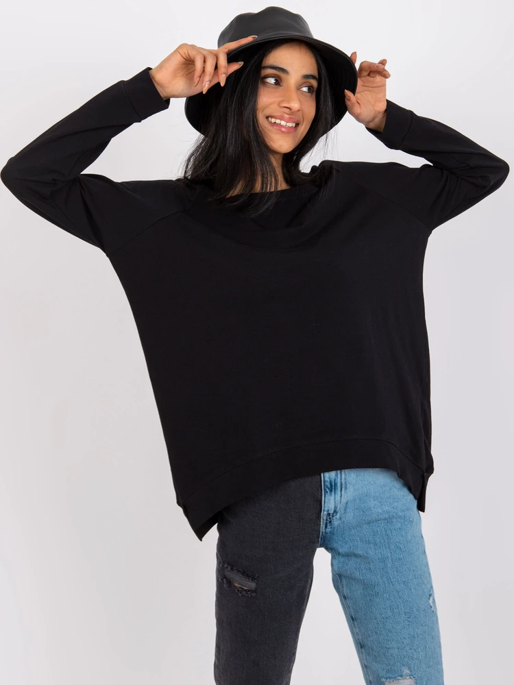 Basic Feel Good Bluza-RV-BZ-5228.16-juoda