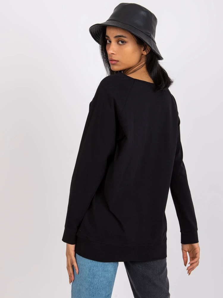 Basic Feel Good Bluza-RV-BZ-5228.16-juoda