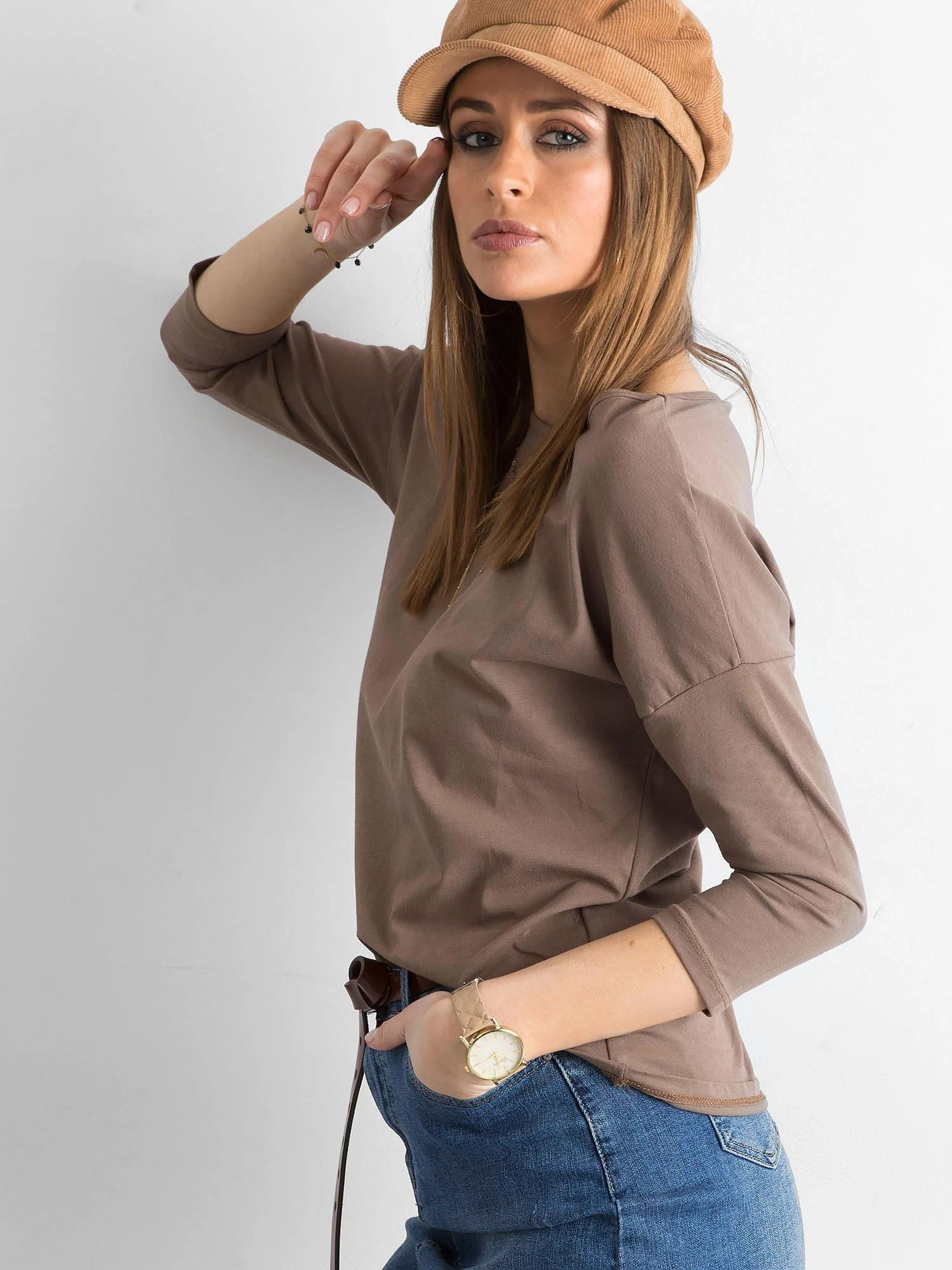 Basic Feel Good Palaidinė-RV-BZ-4661.51P-ruda