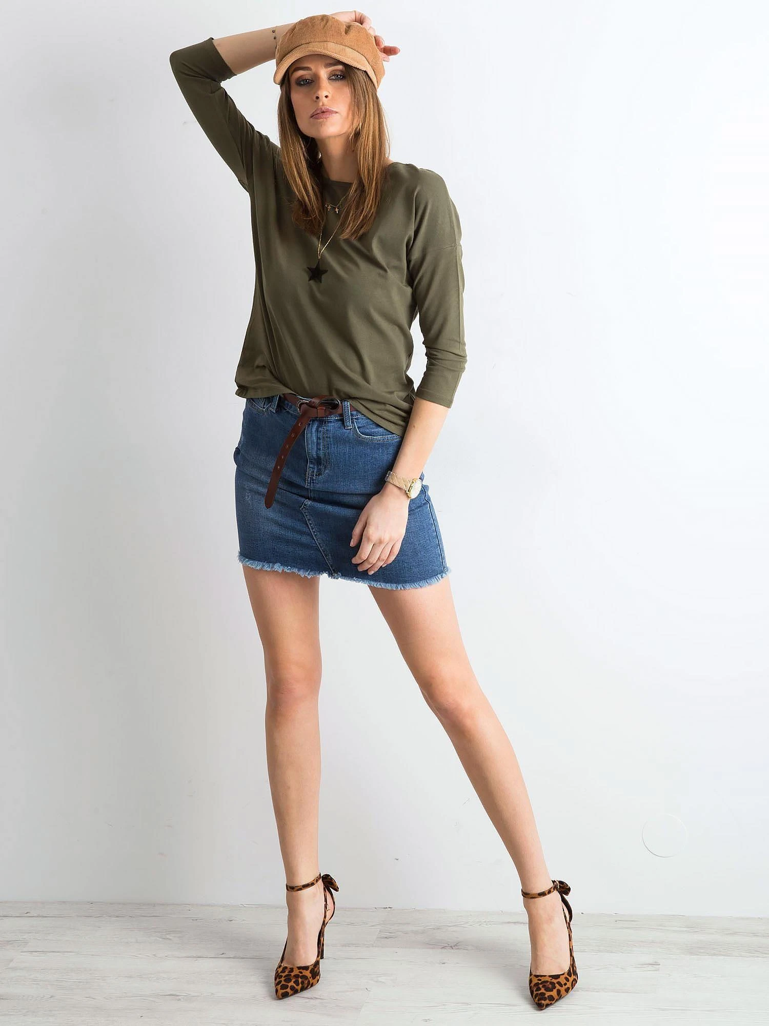Basic Feel Good Palaidinė-RV-BZ-4661.53P-chaki