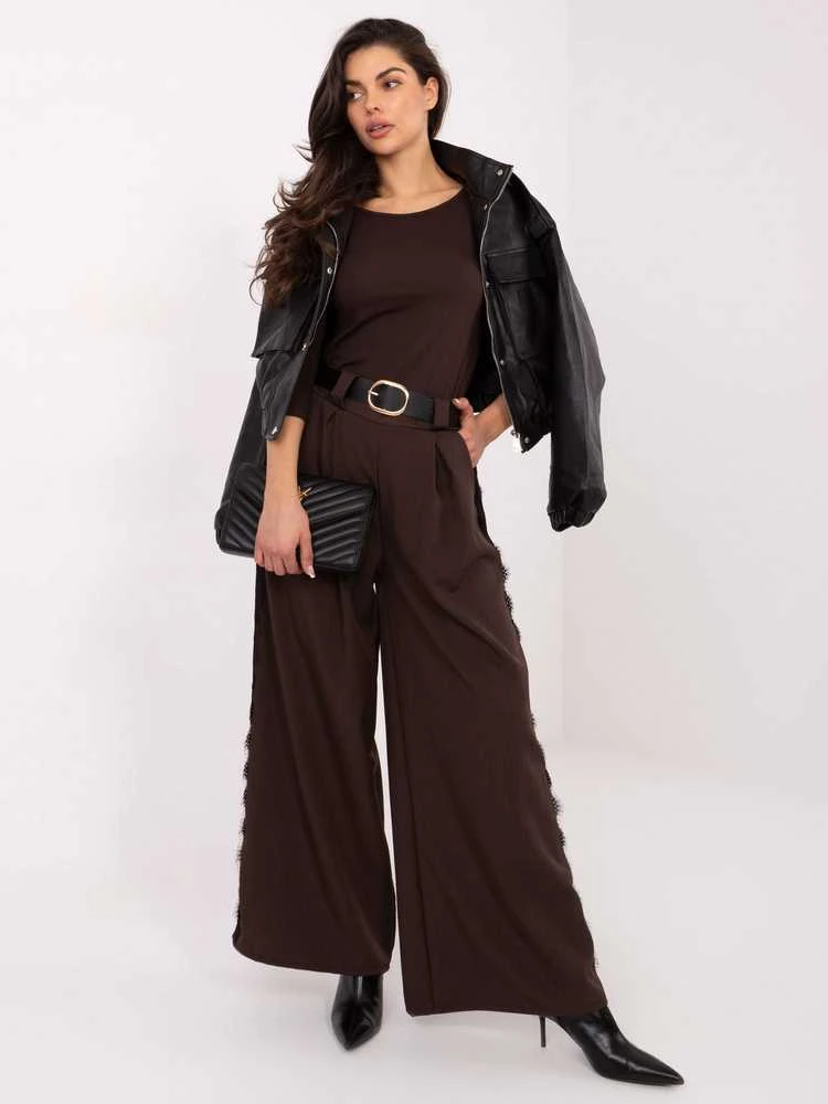 Basic Feel Good Bluzka-RV-BZ-4690.13-ciemny ruda