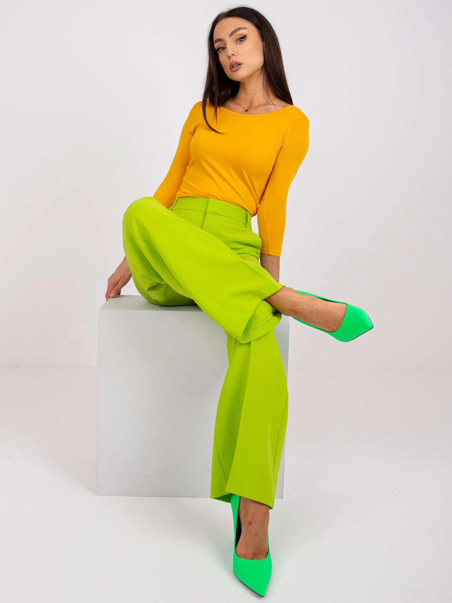 Basic Feel Good Palaidinė-RV-BZ-4690.68-tamsiai geltona