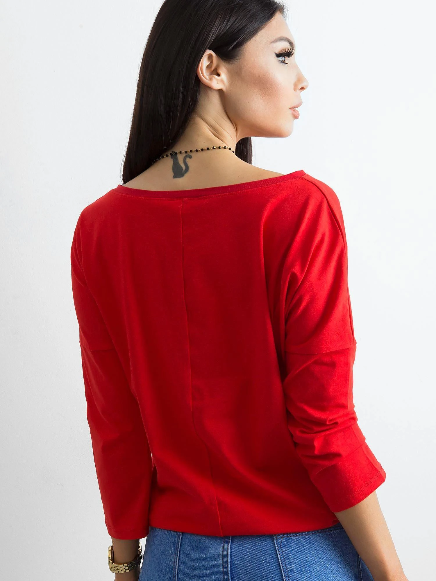 Basic Feel Good Palaidinė-RV-BZ-4691.39P-raudona
