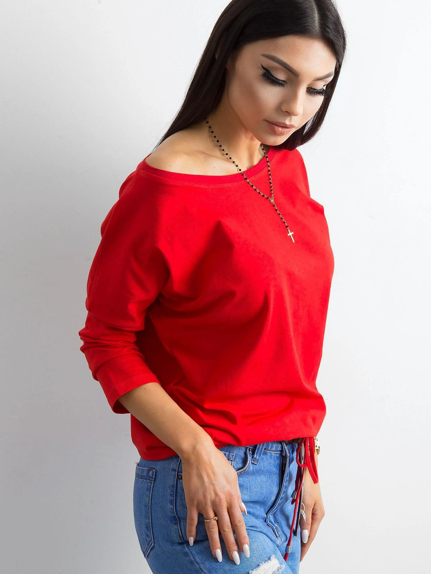 Basic Feel Good Palaidinė-RV-BZ-4691.39P-raudona