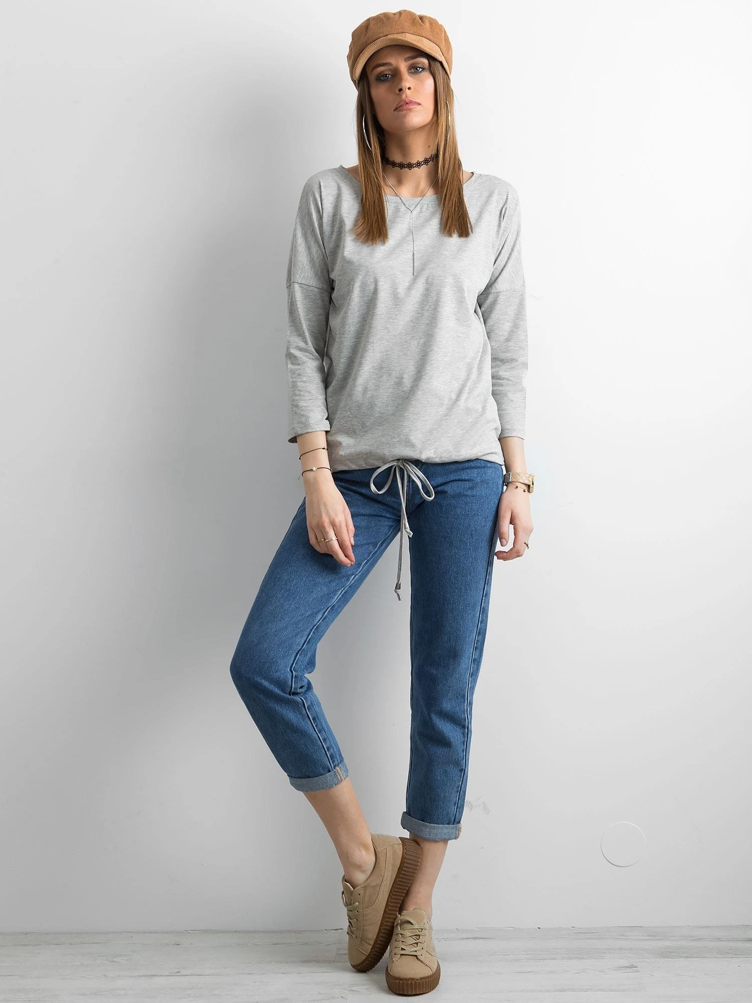 Basic Feel Good Palaidinė-RV-BZ-4691.42P-pilka