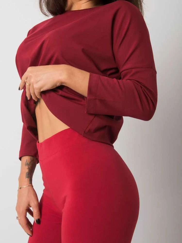 Basic Feel Good Palaidinė-RV-BZ-4691.43P-bordo