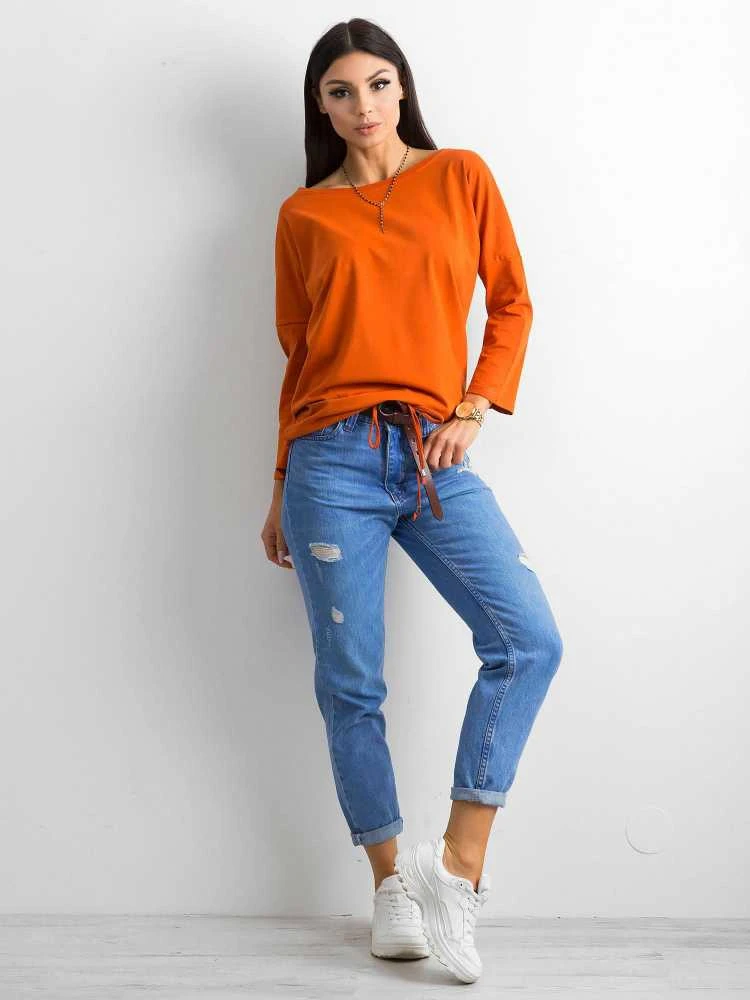Basic Feel Good Palaidinė-RV-BZ-4691.44P-tamsiai oranžinė