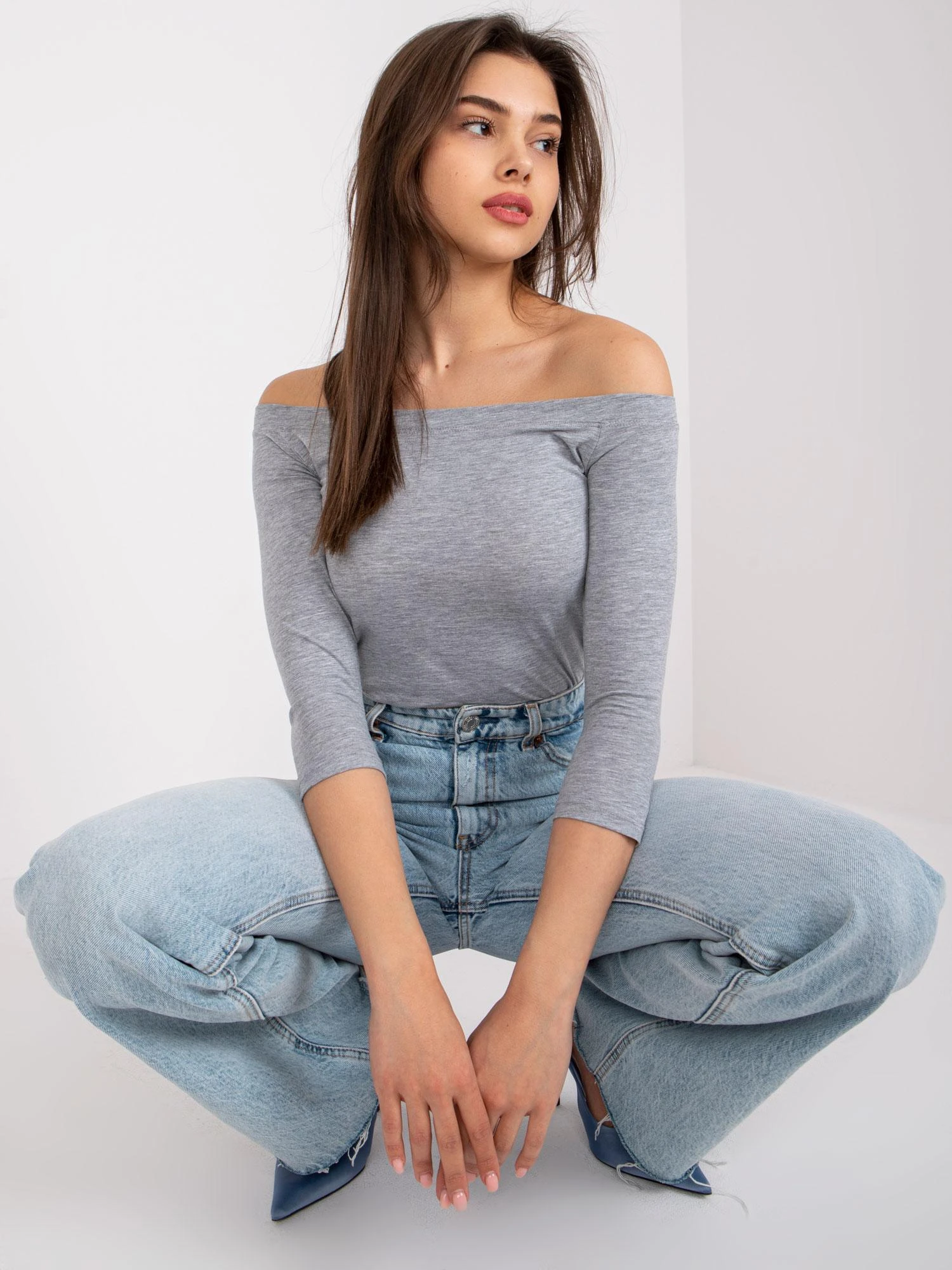 Basic Feel Good Palaidinė-RV-BZ-4692.84-pilka