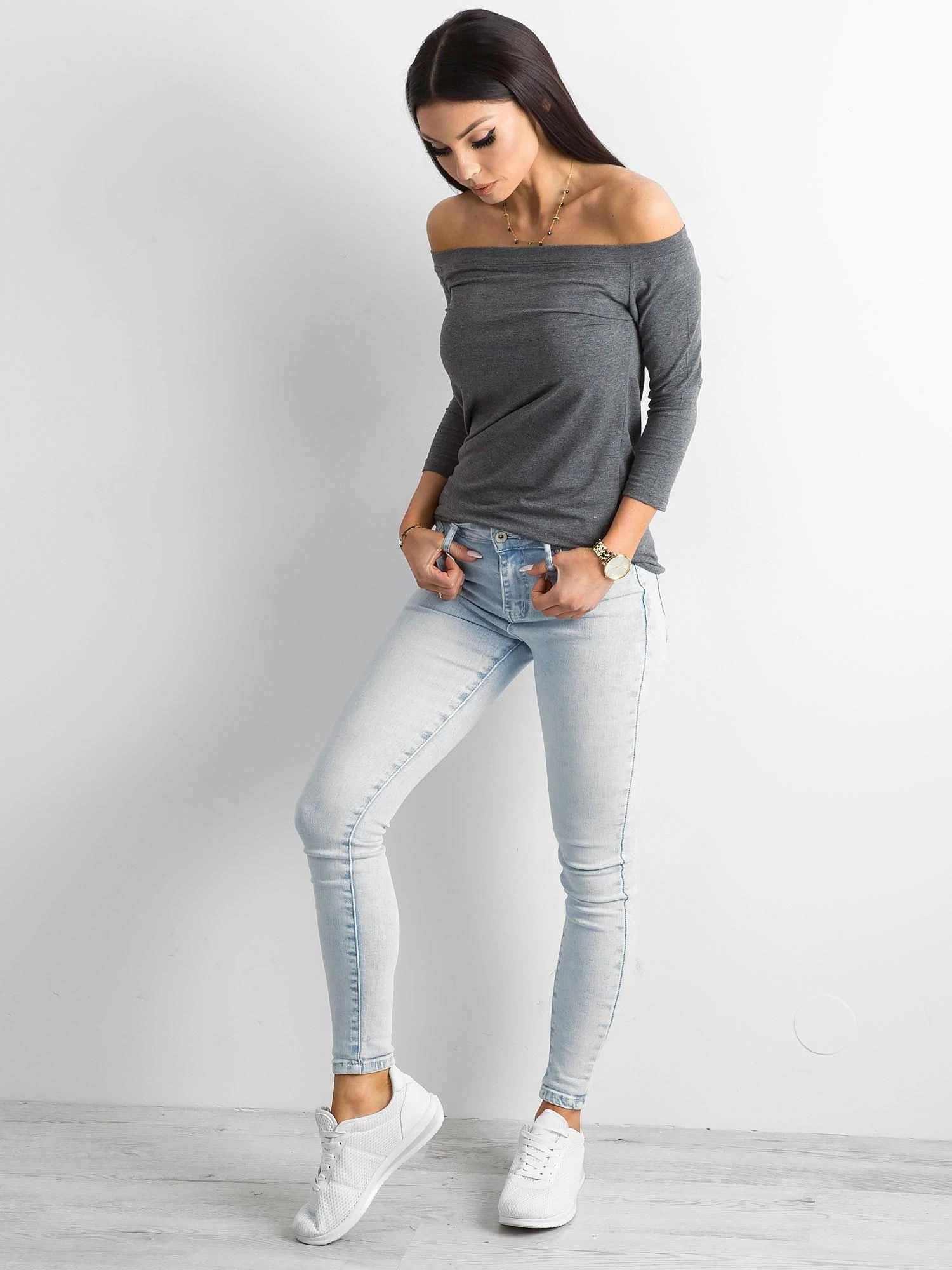 Basic Feel Good Palaidinė-RV-BZ-4692.99-tamsiai pilka
