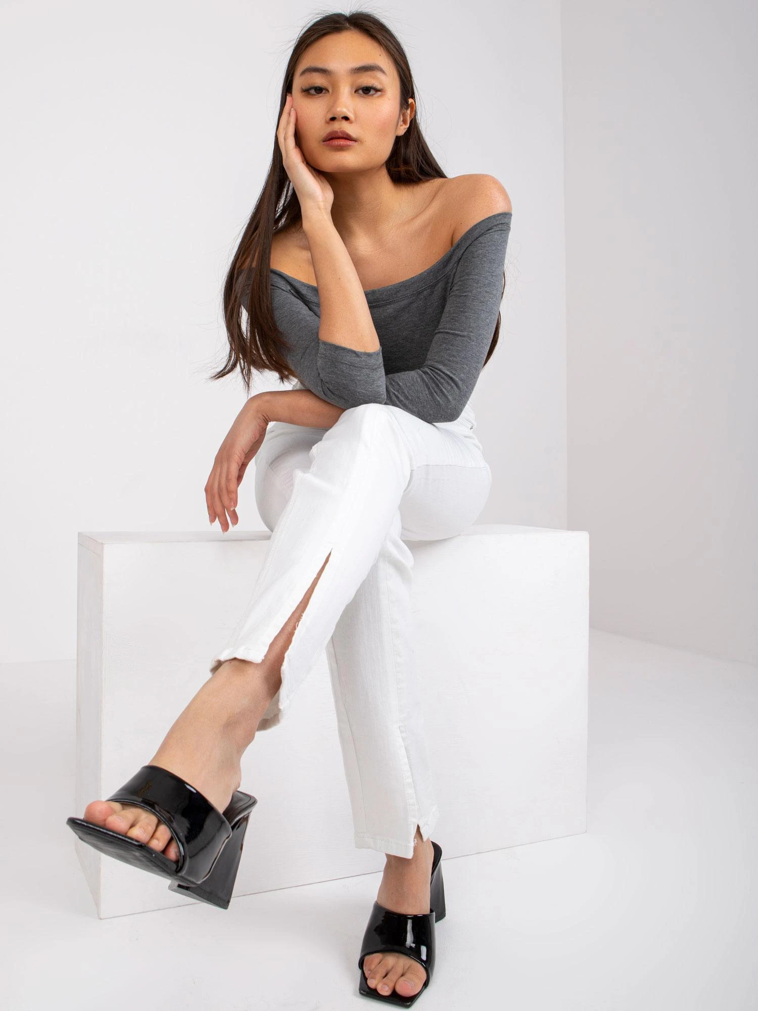 Basic Feel Good Palaidinė-RV-BZ-4692.99-tamsiai pilka