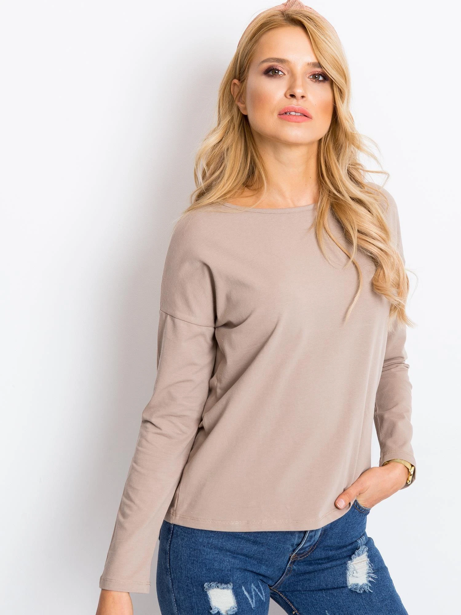 Basic Feel Good Palaidinė-RV-BZ-5121.23P-tamsiai smėlio spalvos