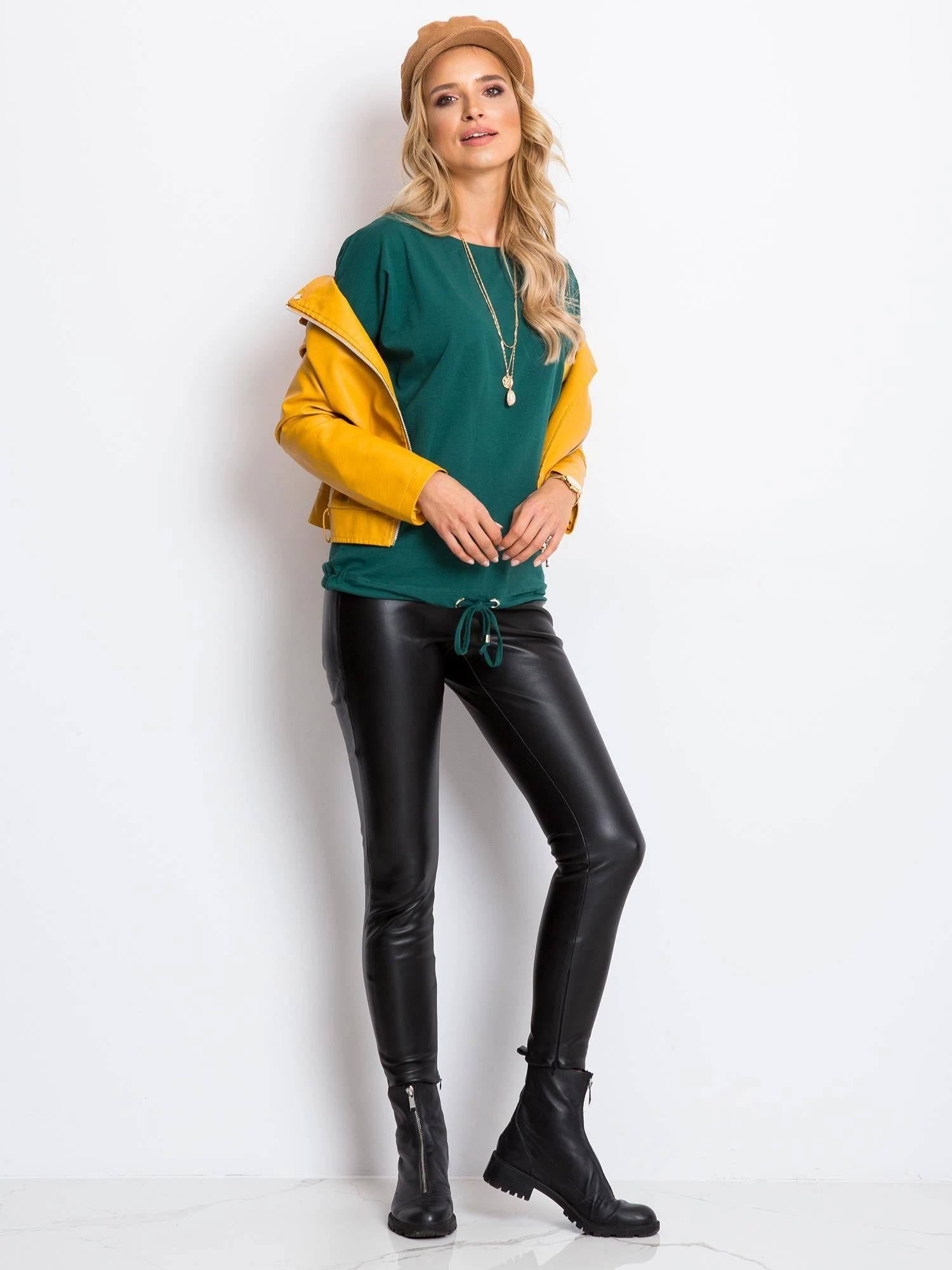 Basic Feel Good Palaidinė-RV-BZ-5122.05P-tamsiai žalia