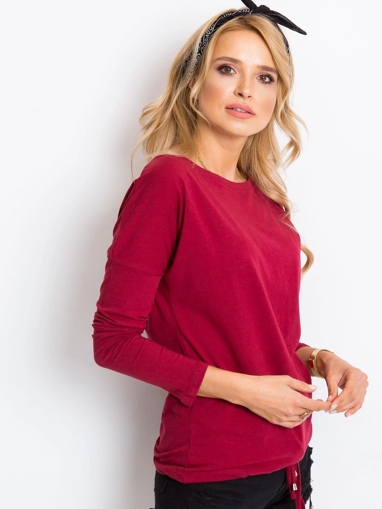 Basic Feel Good Palaidinė-RV-BZ-5122.08P-bordo