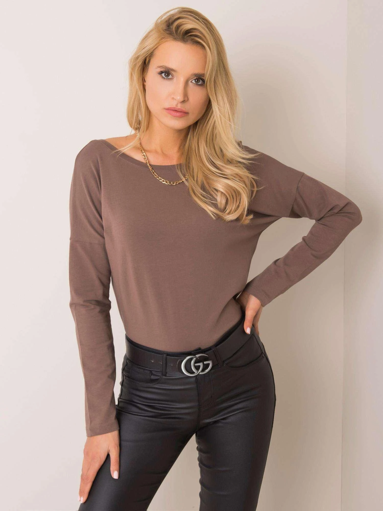 Basic Feel Good Palaidinė-RV-BZ-5890.10-ruda