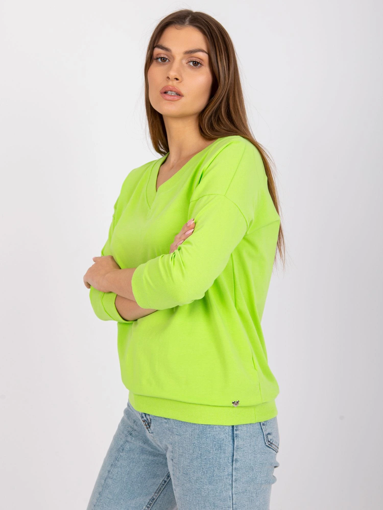 Basic Feel Good Palaidinė-RV-BZ-7542.41X-fluo žalia