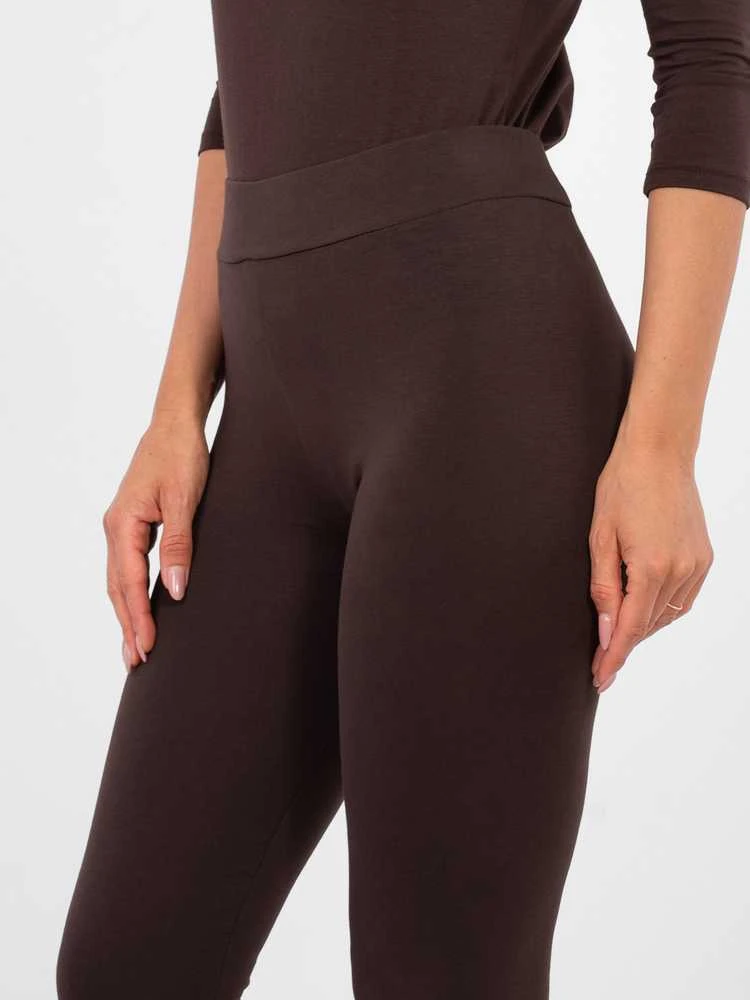 Basic Feel Good Leginsy-RV-LG-2850.20P-ciemny ruda