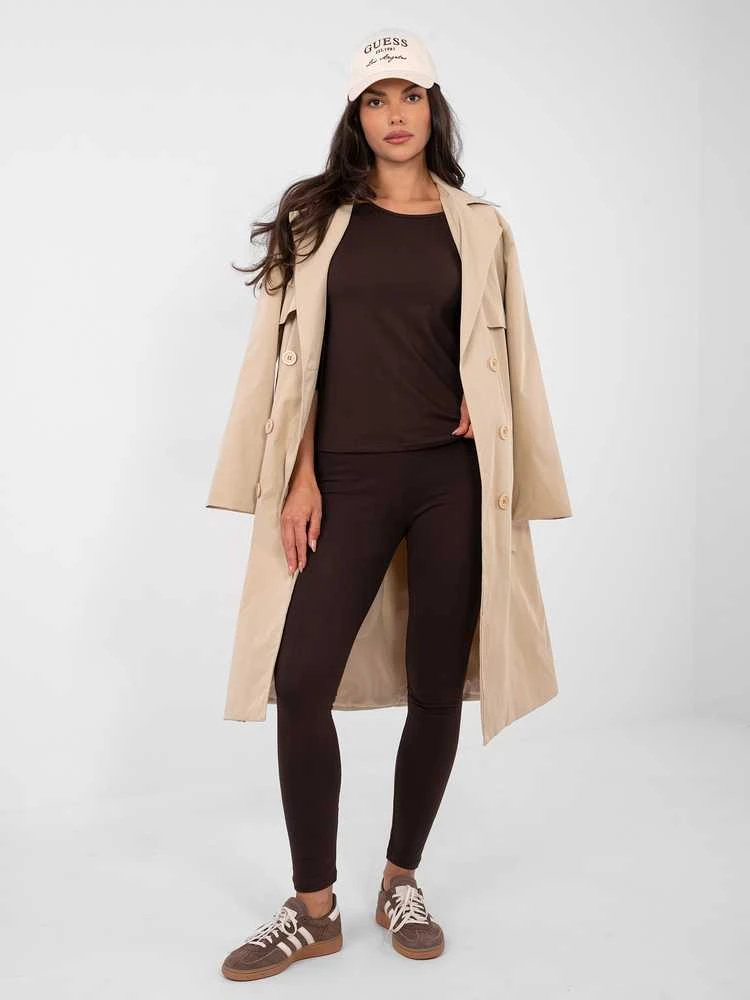 Basic Feel Good Leginsy-RV-LG-2850.20P-ciemny ruda