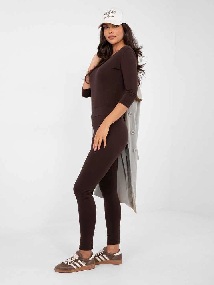 Basic Feel Good Leginsy-RV-LG-2850.20P-ciemny ruda