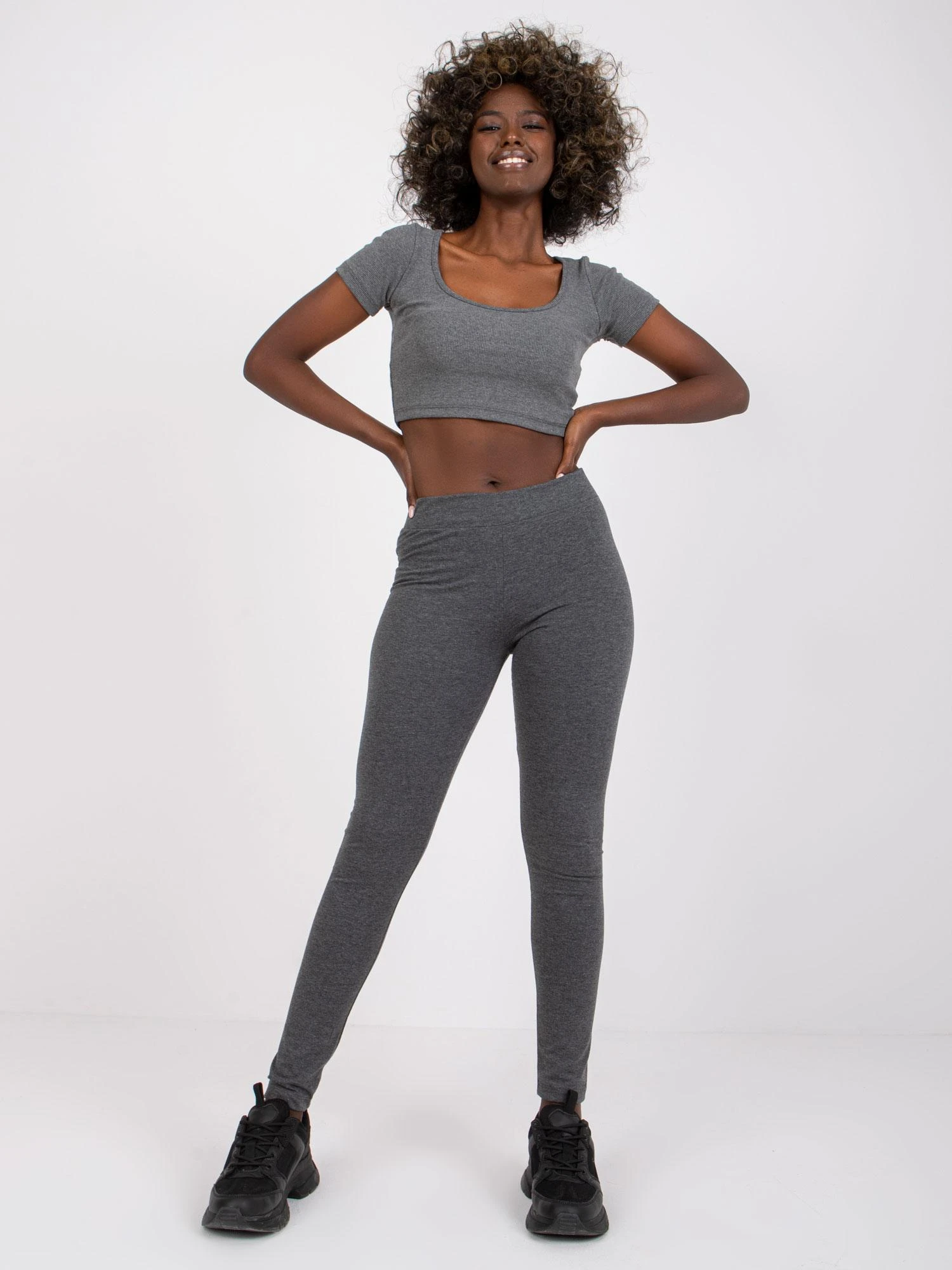 Basic Feel Good Tamprės moterims -RV-LG-2850.22P-tamsiai pilka