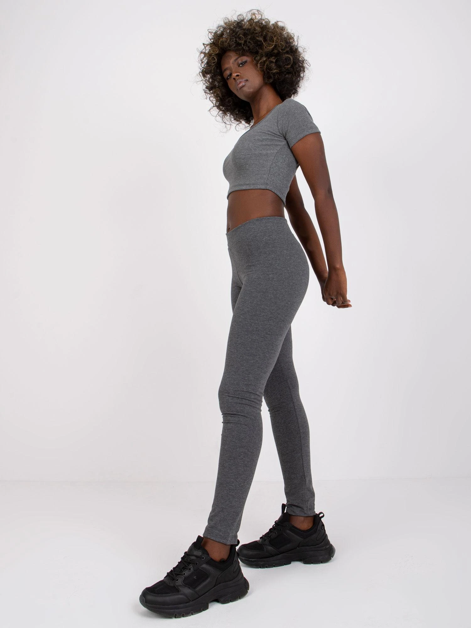 Basic Feel Good Tamprės moterims -RV-LG-2850.22P-tamsiai pilka