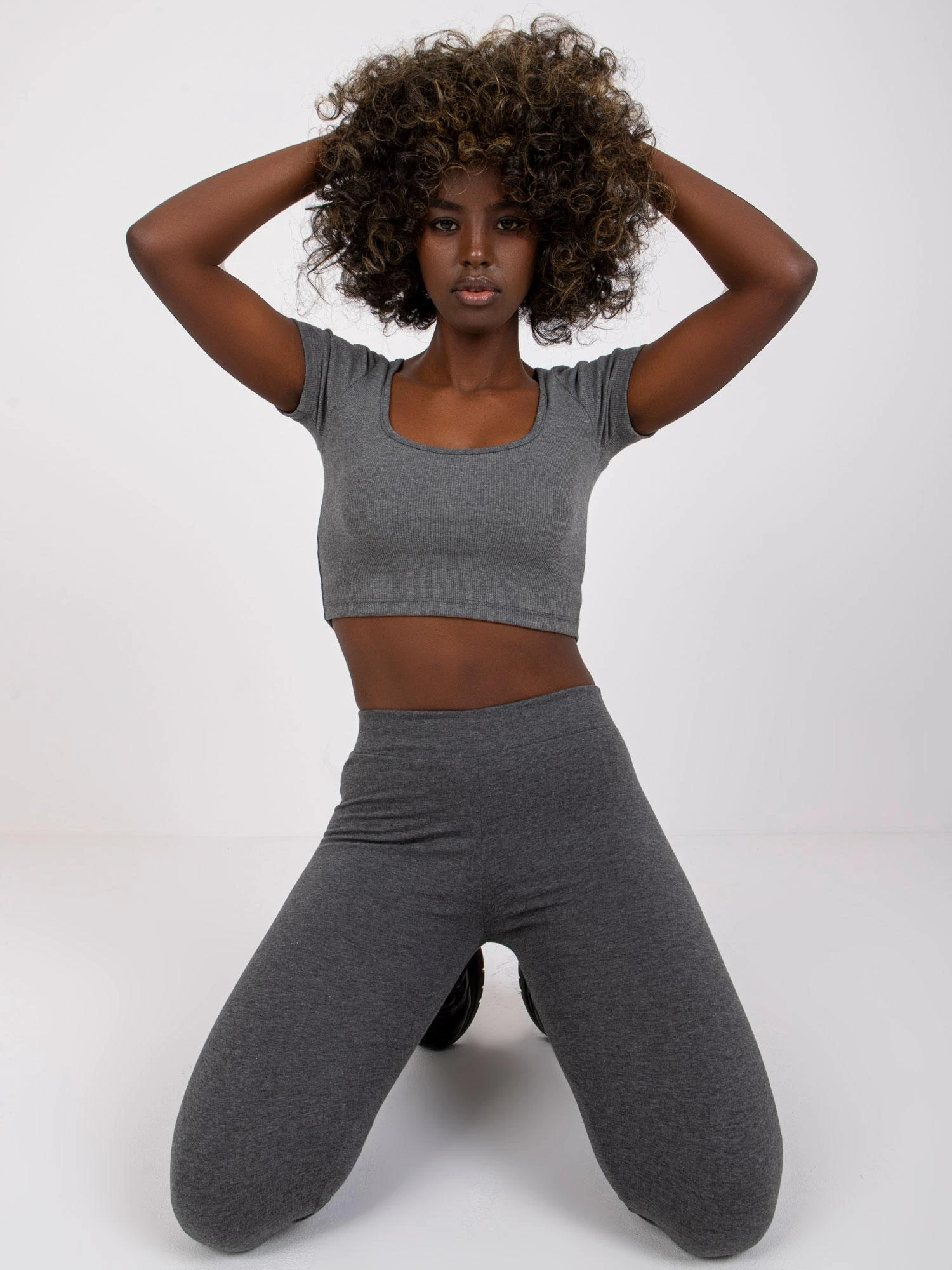 Basic Feel Good Tamprės moterims -RV-LG-2850.22P-tamsiai pilka