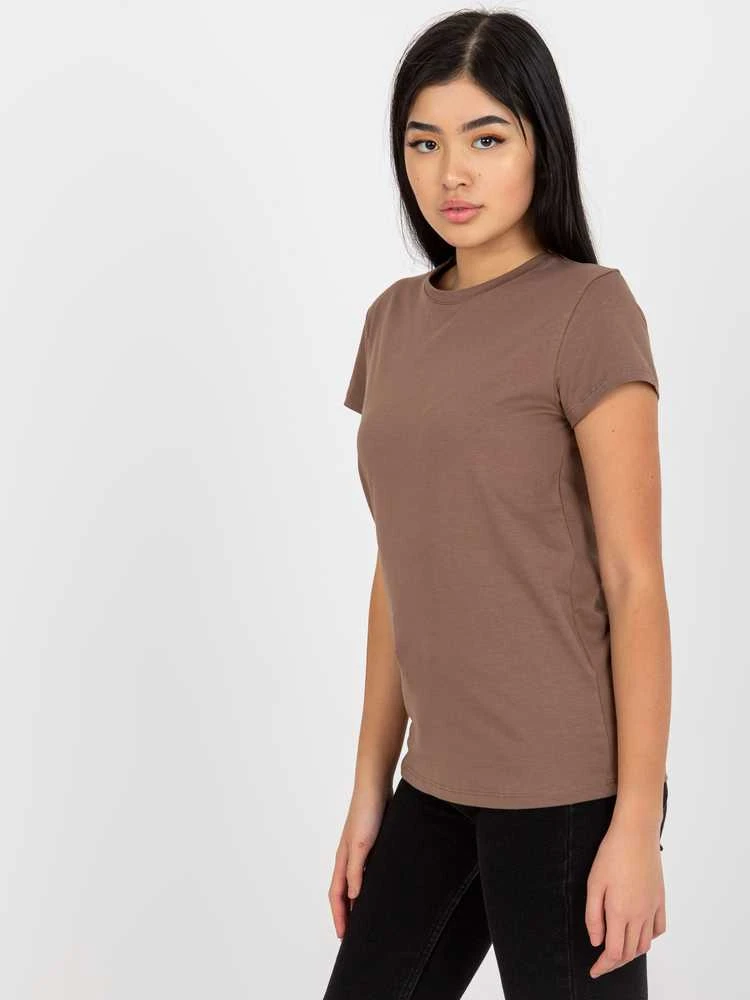 Basic Feel Good Marškinėliai-RV-TS-4623.40-rudi