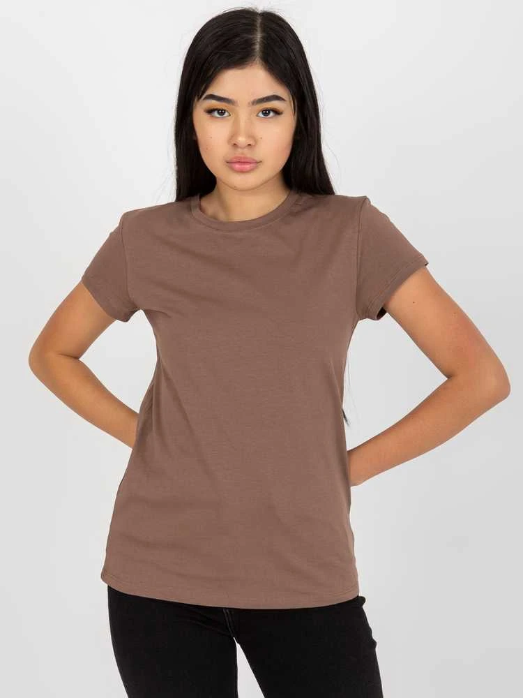 Basic Feel Good Marškinėliai-RV-TS-4623.40-rudi