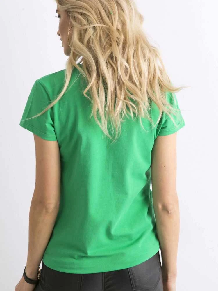 Basic Feel Good Marškinėliai-RV-TS-4623.56-žalia