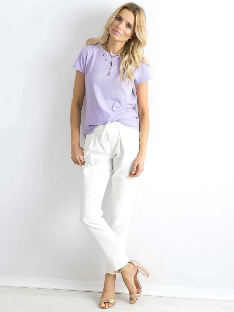 Basic Feel Good Marškinėliai-RV-TS-4623.71-šviesiai violetinė