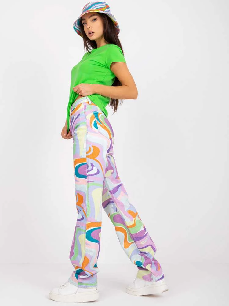 Basic Feel Good Marškinėliai-RV-TS-4623.98-šviesiai žalia