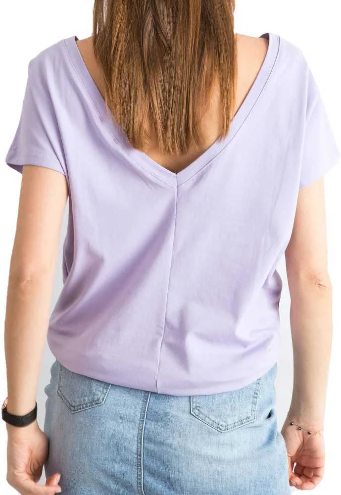 Basic Feel Good Marškinėliai-RV-TS-4662.24P-šviesiai violetinė