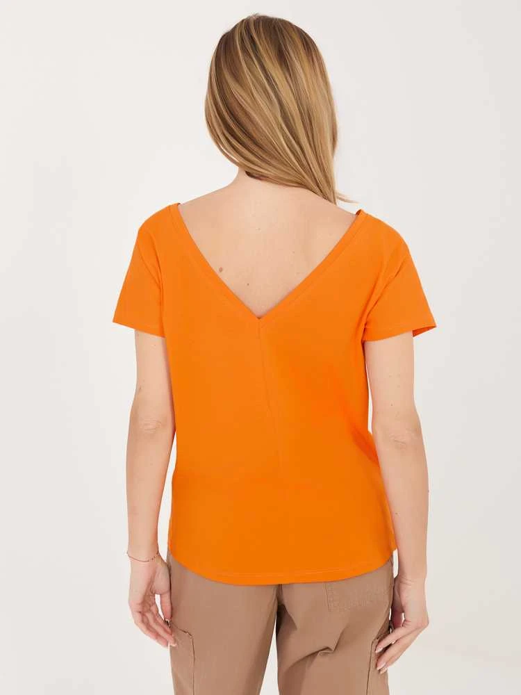 Basic Feel Good Marškinėliai-RV-TS-4662.26P-oranžiniai