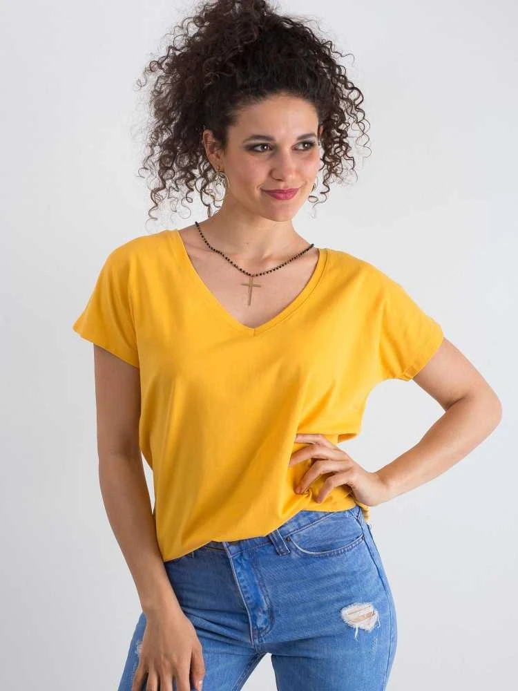 Basic Feel Good Marškinėliai-RV-TS-4832.37P-šviesiai oranžinė