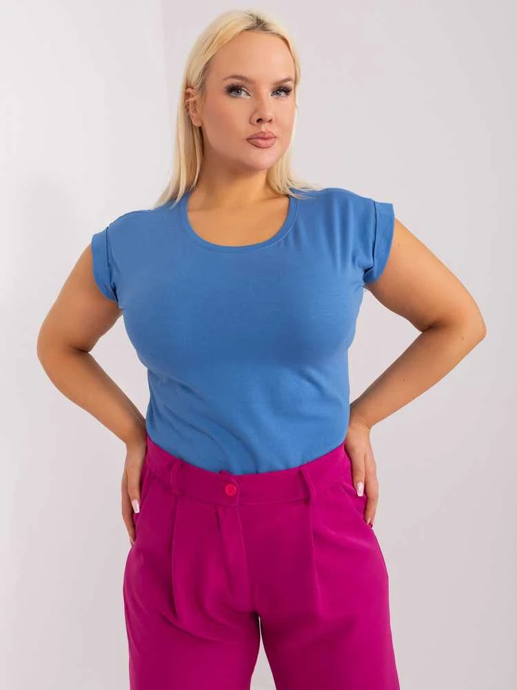 Basic Feel Good Marškinėliai-RV-TS-4833.29-tamsiai mėlyni