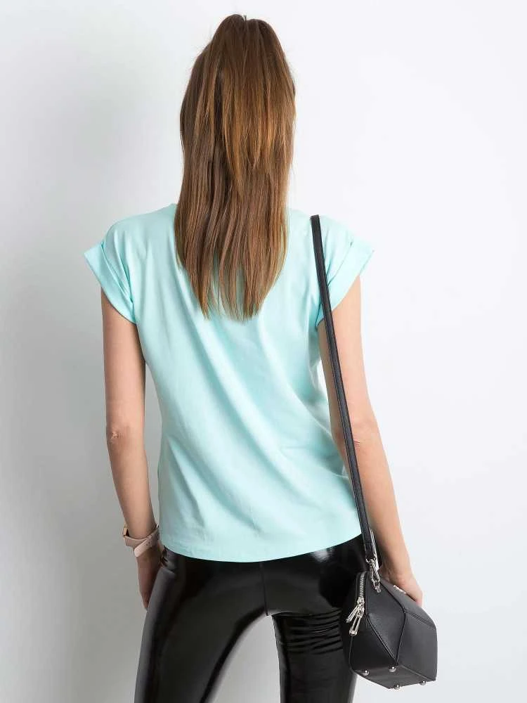 Basic Feel Good Marškinėliai-RV-TS-4833.70P-mint