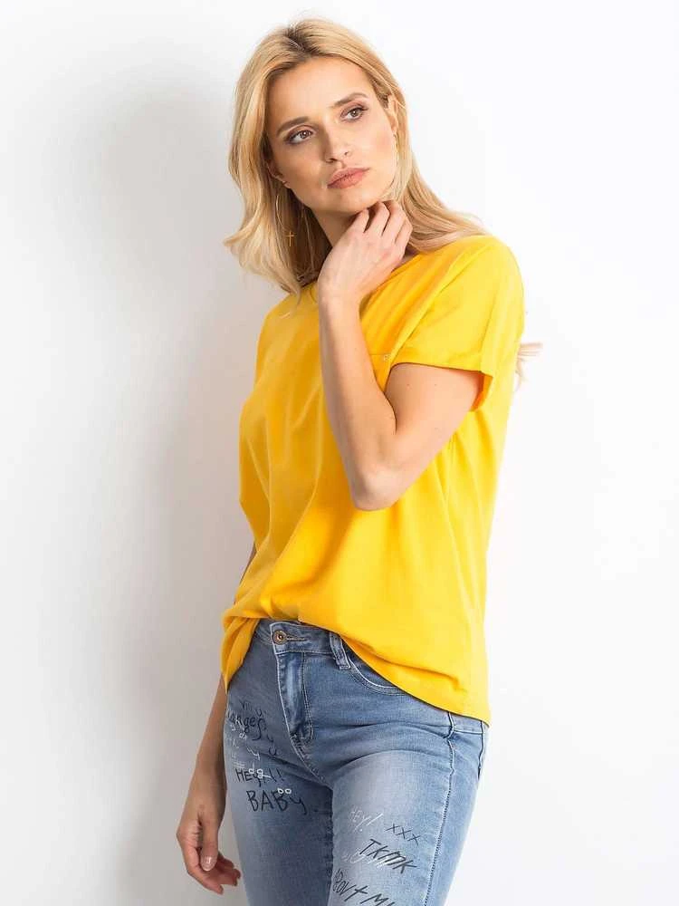 Basic Feel Good Marškinėliai-RV-TS-4838.14P-šviesiai oranžinė