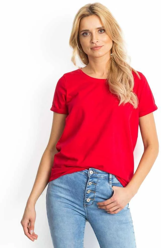 Basic Feel Good Marškinėliai-RV-TS-4838.68P-raudona