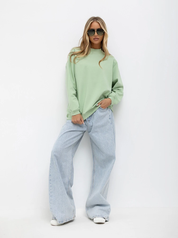 Basic Feel Good Megztinis-AP-BL-A-R001-pistacijos