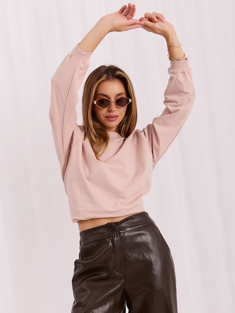 Basic Feel Good Megztinis-AP-BL-A-R001-šviesiai rožinis
