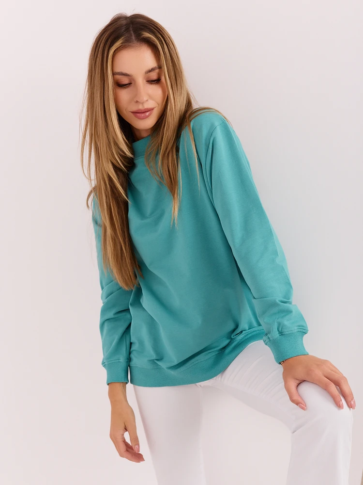 Basic Feel Good Megztinis-AP-BL-A-R001-turkis