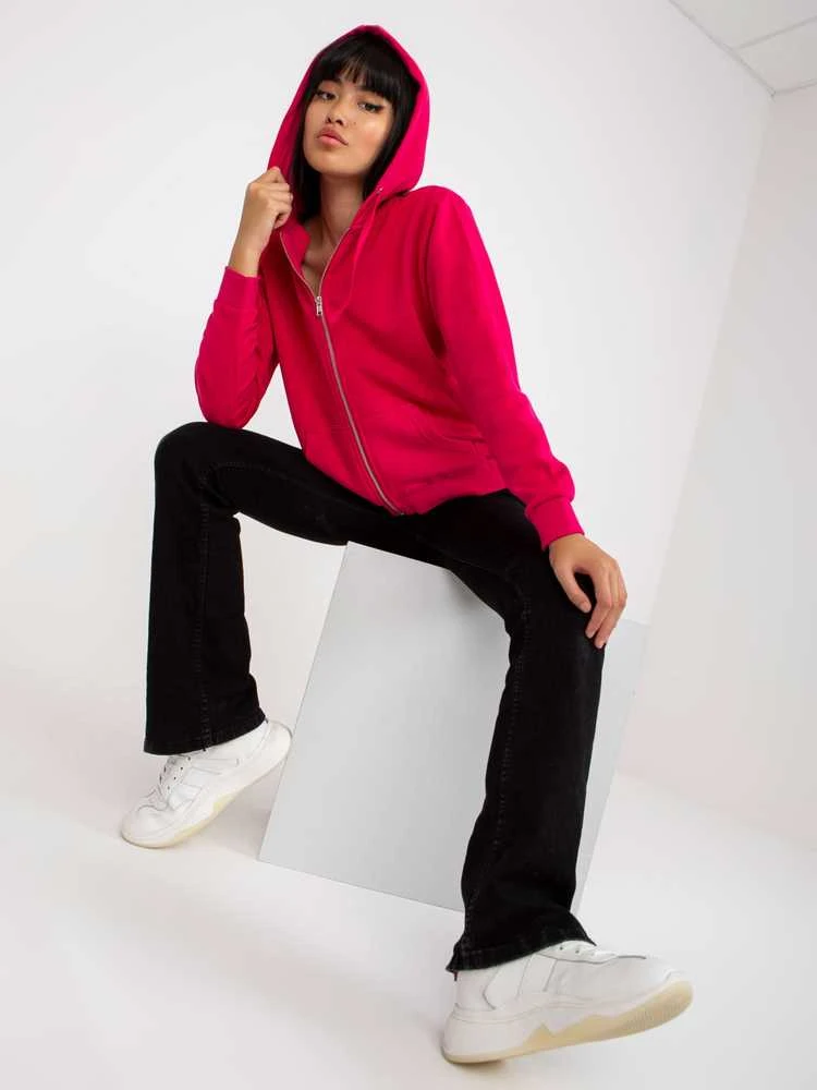 Basic Feel Good Megztinis-B-002.02X-fuksija