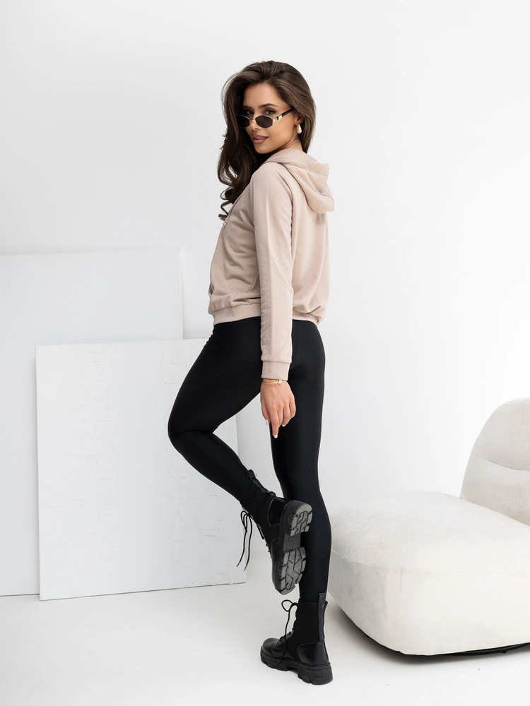 Basic Feel Good Megztinis-B-002.65-tamsiai smėlio spalvos