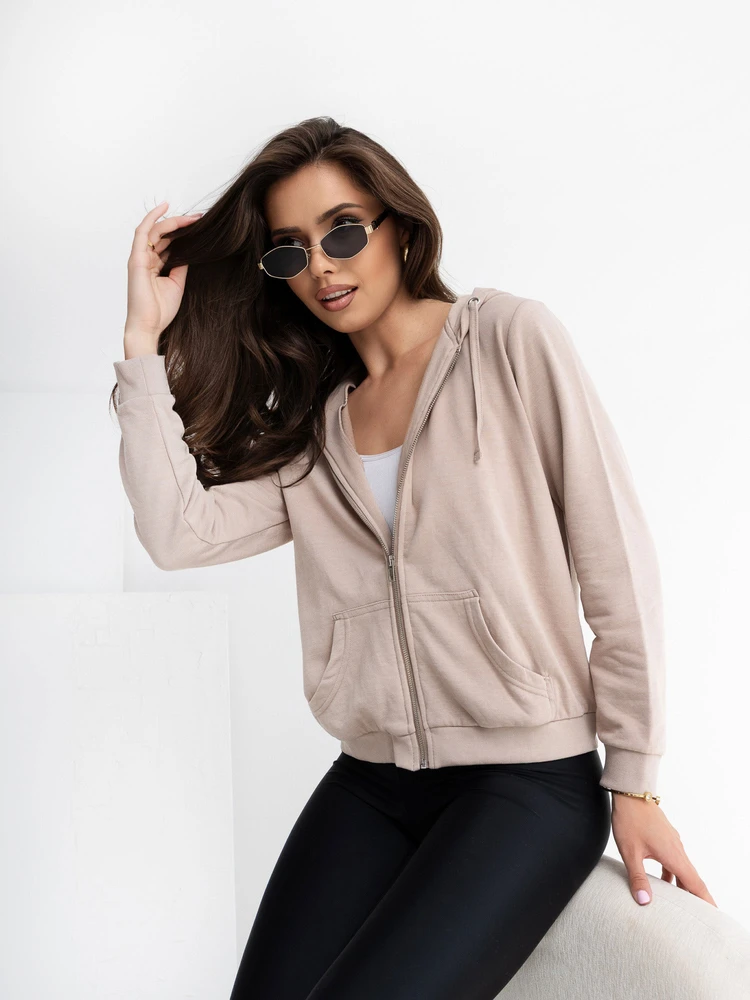 Basic Feel Good Megztinis-B-002.65-tamsiai smėlio spalvos