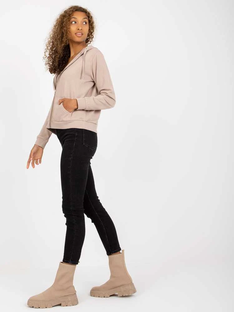 Basic Feel Good Megztinis-B-002.65-tamsiai smėlio spalvos